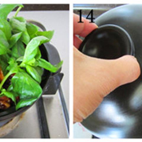 Cách làm cánh gà om húng quế