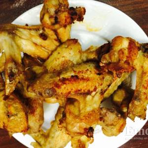 Cách làm cánh gà rán nước mắm mặn