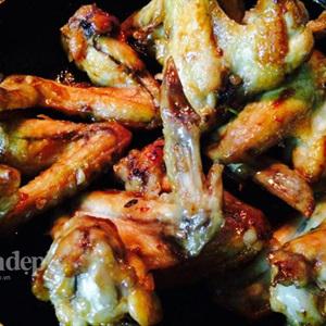 Cách làm cánh gà rán nước mắm mặn