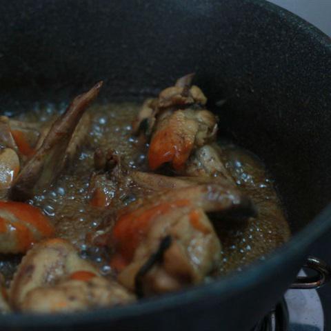 Cách làm cánh gà rim coca