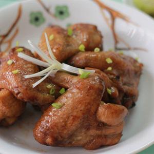 Cách làm cánh gà rim coca