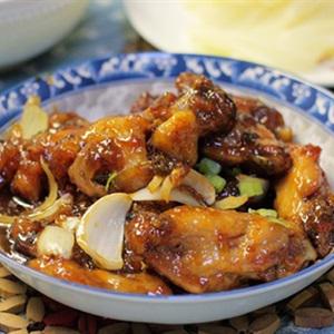 Cách làm cánh gà rim giấm đỏ