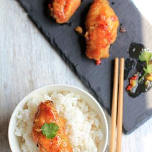 Cách làm cánh gà sốt mơ gừng