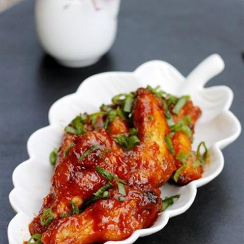 Cách làm cánh gà sốt tương cà