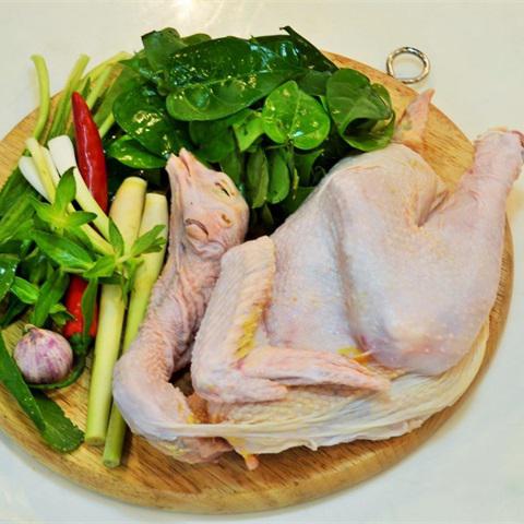 Cách làm canh gà ta lá giang