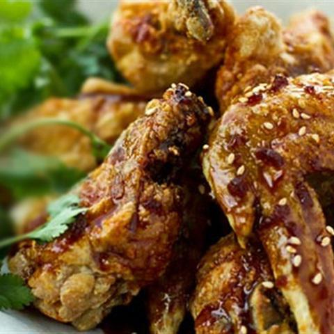 Cách làm cánh gà tẩm mè