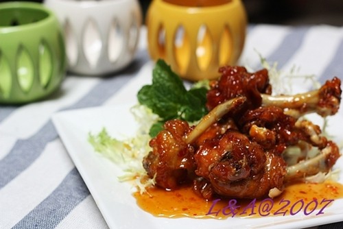 Cánh gà xốt chua ngọt