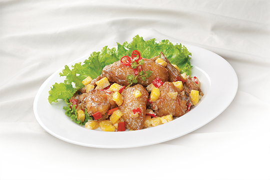 Cánh gà xốt kem thơm