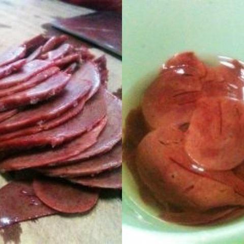 Cách làm canh giá nấu gan