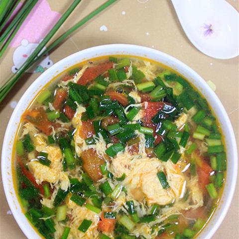 Cách làm canh hẹ nấu trứng