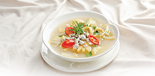 Canh hến dưa cải