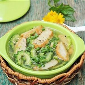 Cách làm canh khổ qua chả cá