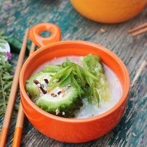 Cách làm canh khổ qua chay