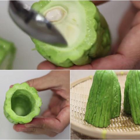 Cách làm canh khổ qua nhồi thịt ngày Tết