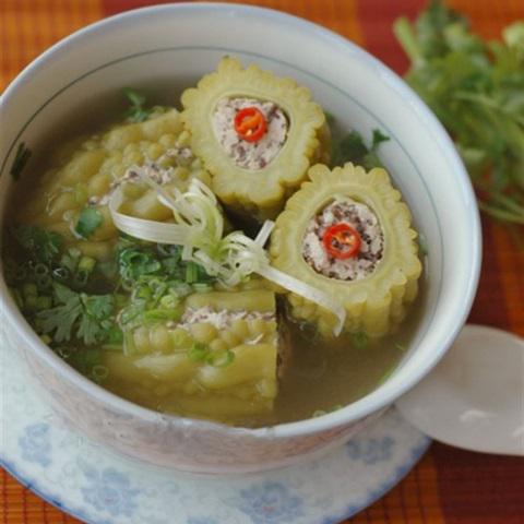 Cách làm canh khổ qua nhồi thịt ngon