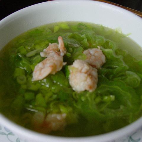 Cách làm canh khổ qua tôm