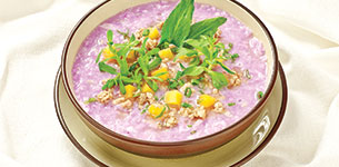 Canh khoai rau đắng