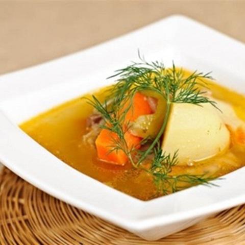 Cách nấu canh khoai tây sườn non