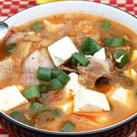 Cách làm canh kim chi