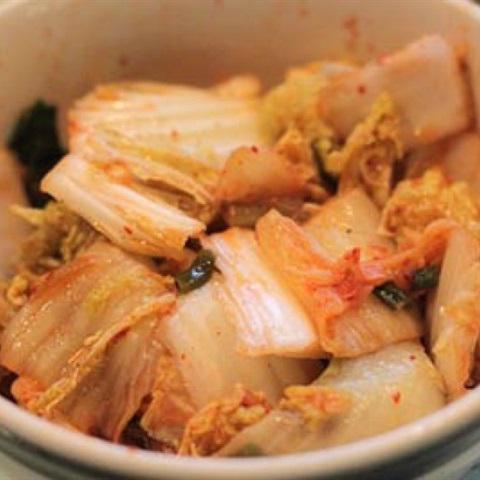 Cách làm canh kim chi bạch tuộc