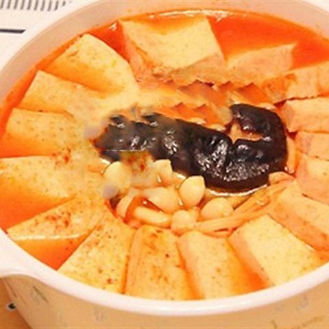 Cách làm canh kim chi nấu đậu hũ