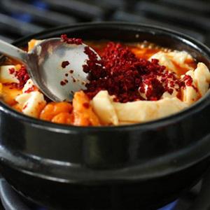 Cách làm canh kim chi thit heo