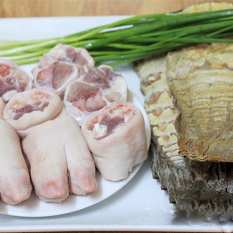 Cách làm canh măng giò heo