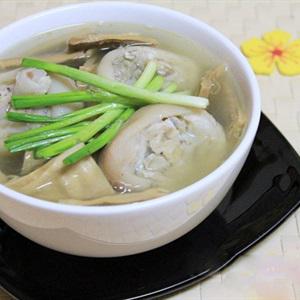 Cách làm canh măng giò heo