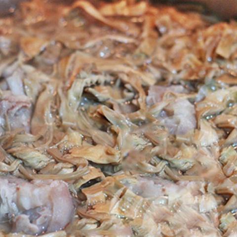 Cách làm canh măng khô móng giò