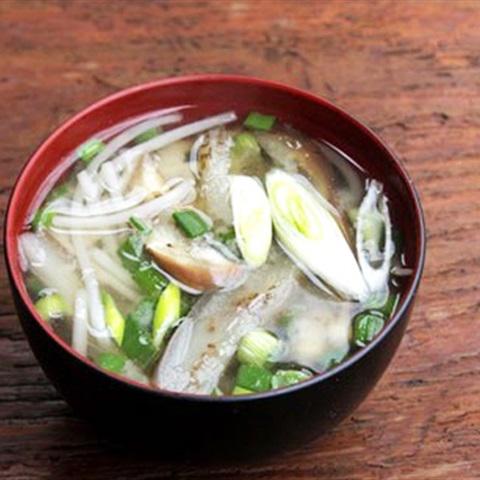 Cách làm canh miso cà tím