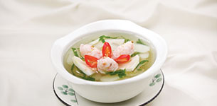 Canh mít non củ năng