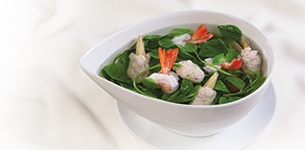 Canh mồng tơi bắp nụ