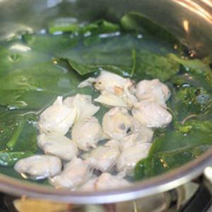 Cách làm canh mồng tơi nấu ngao