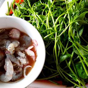 Cách làm canh mồng tơi nấu tôm