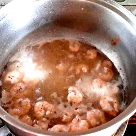 Cách làm canh mồng tơi nấu tôm