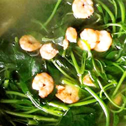 Cách làm canh mồng tơi nấu tôm