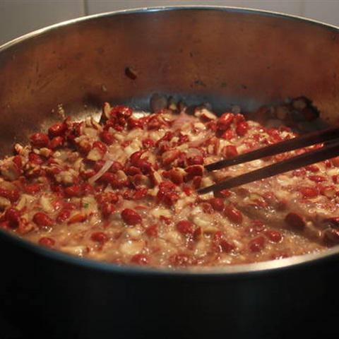 Cách làm canh mướp hương đậu phộng