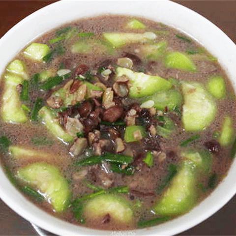 Cách làm canh mướp hương đậu phộng