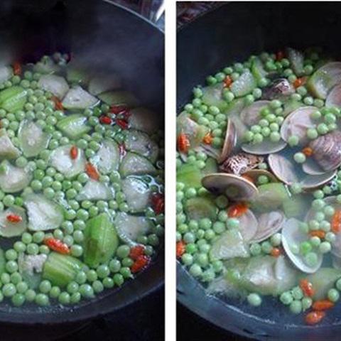 Cách làm canh mướp nấu ngao