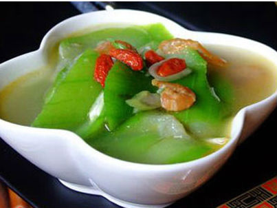 Canh mướp nấu thịt