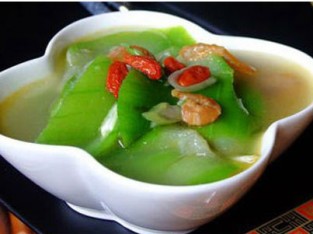 Canh mướp nấu thịt