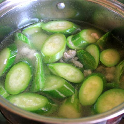 Cách làm canh mướp Nhật nấu thịt băm