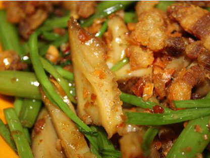 Canh nấm đậu hũ