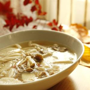 Cách làm canh nấm thịt bò