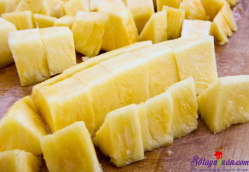 Canh ngao nấu dứa ngọt mát ngày hè