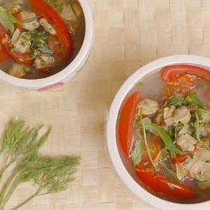 Cách làm canh ngao nấu thơm