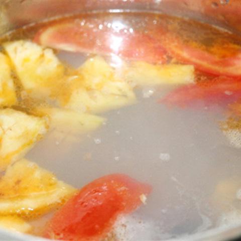 Cách làm canh nghêu nấu chua