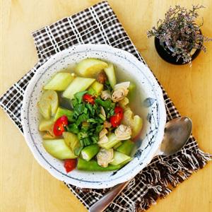 Cách làm canh nghêu nấu chua