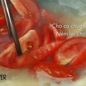 Cách làm canh nghêu nấu măng chua