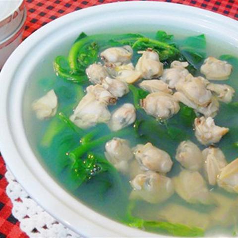 Cách làm canh nghêu nấu mồng tơi